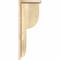 Ekena Millwork Crestline Rough Sawn Corbel w/Backplate, Douglas Fir, 6"W x 10"D x 26"H COR06X10X26CRE01RDF - alternate 4